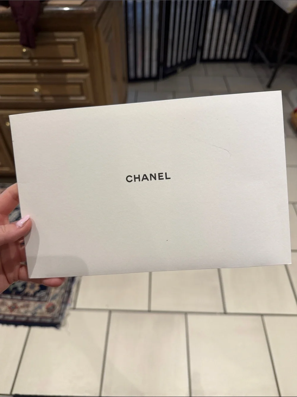 CHANEL booklet cloth